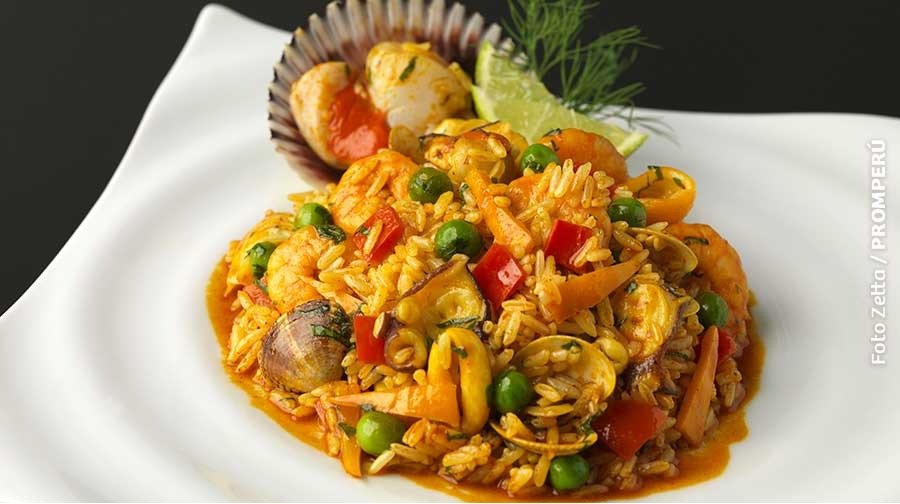 Arroz con mariscos