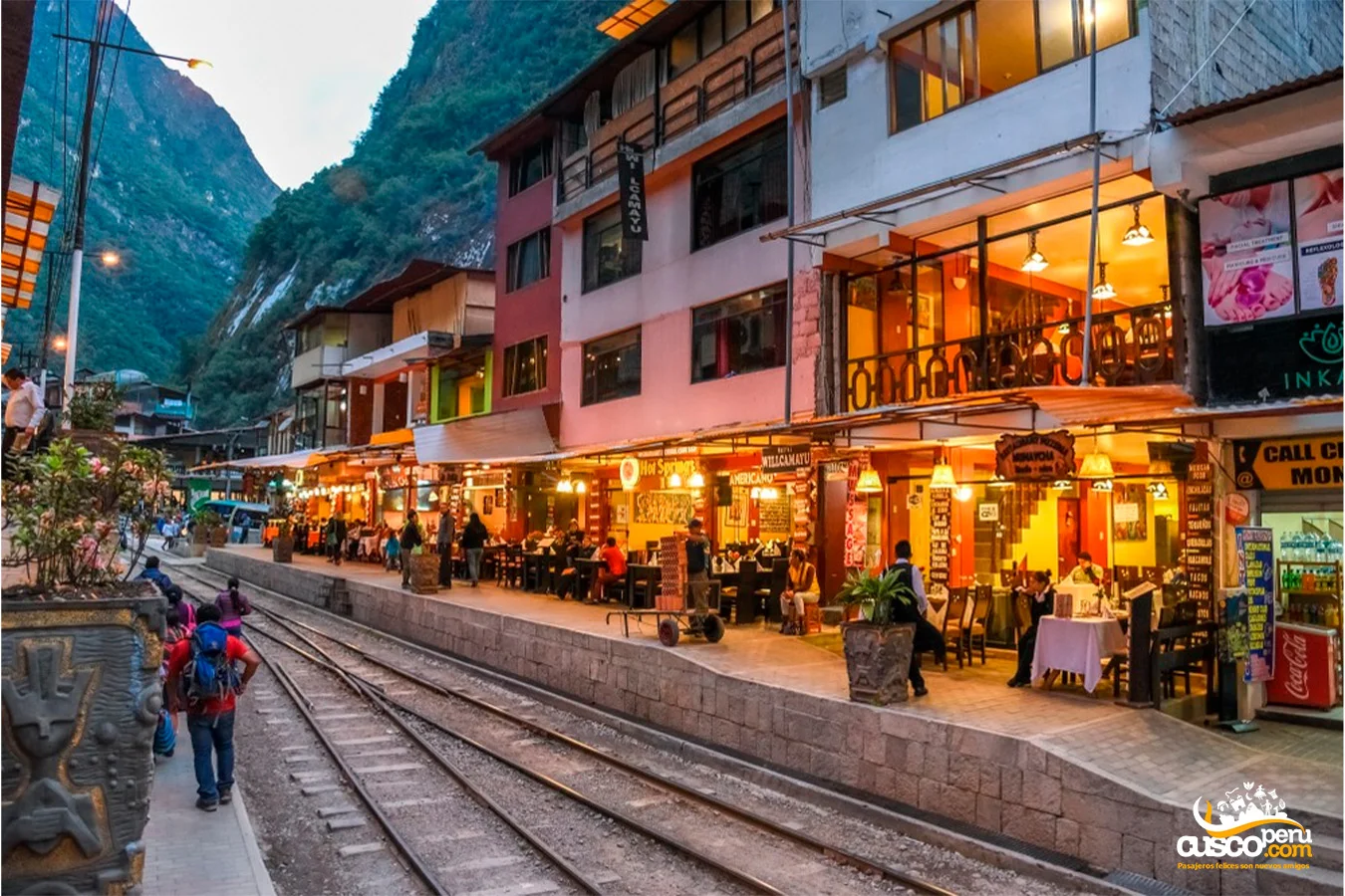 Aguas Calientes Machu Picchu pueblo